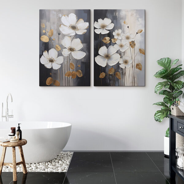 Elegant flowers in harmonious tones Elegant flowers in harmonious tones