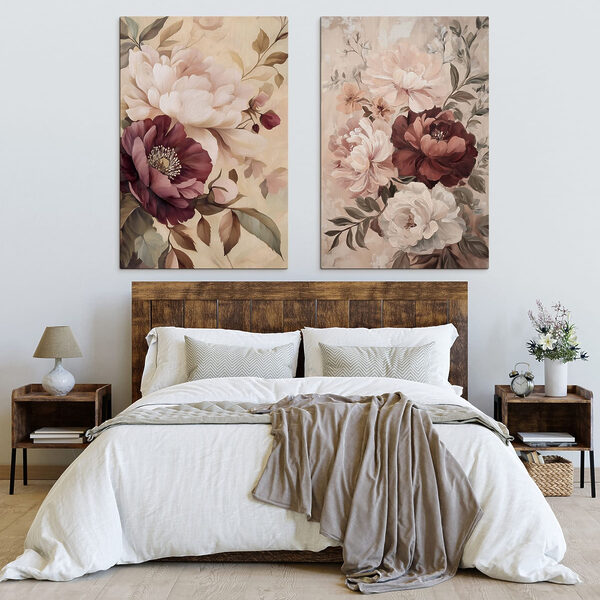 Delicate blooms in soft colors Delicate blooms in soft colors