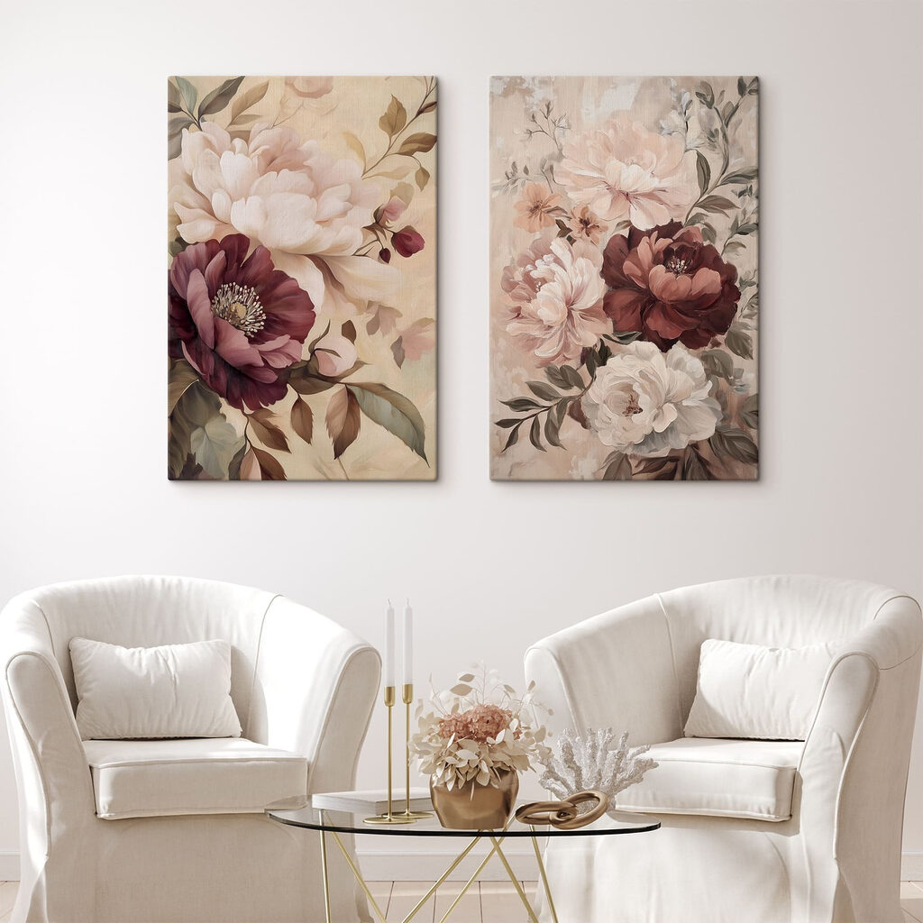 Delicate blooms in soft colors Delicate blooms in soft colors