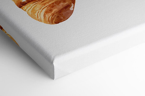 Croissant and a cup of coffee Croissant and a cup of coffee