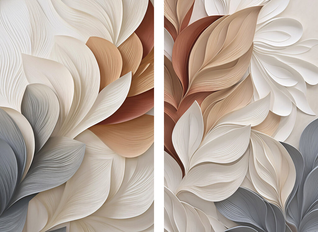 - Elegant flow of soft colors - Elegant flow of soft colors