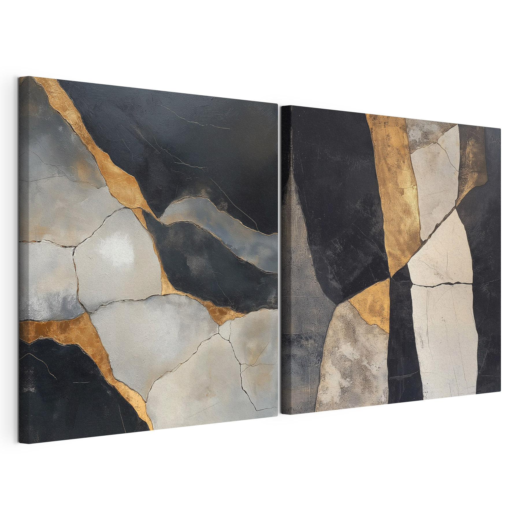 Abstract elegance in contrasting tones Abstract elegance in contrasting tones