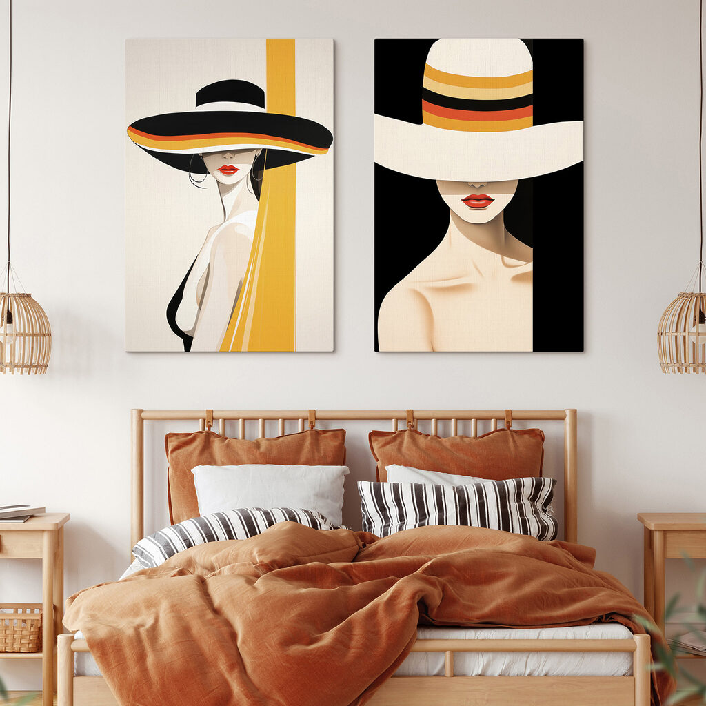 Woman wearing a hat