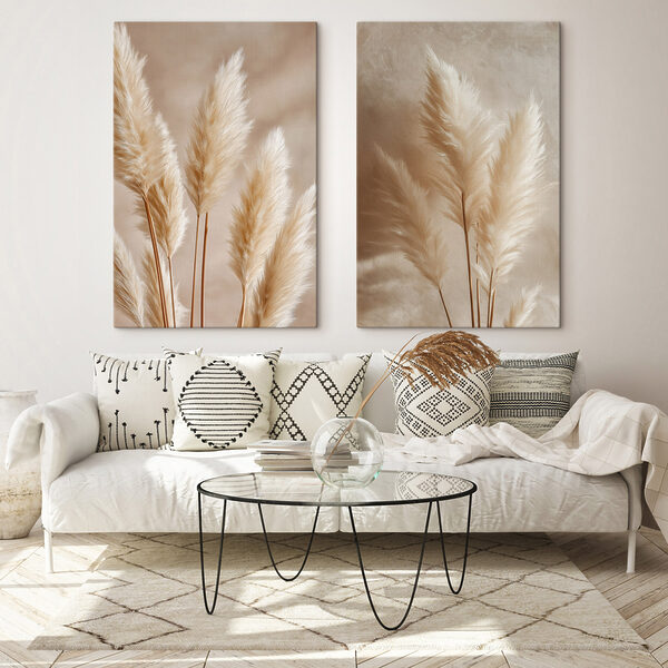 Delicate feathery plants in harmony Delicate feathery plants in harmony