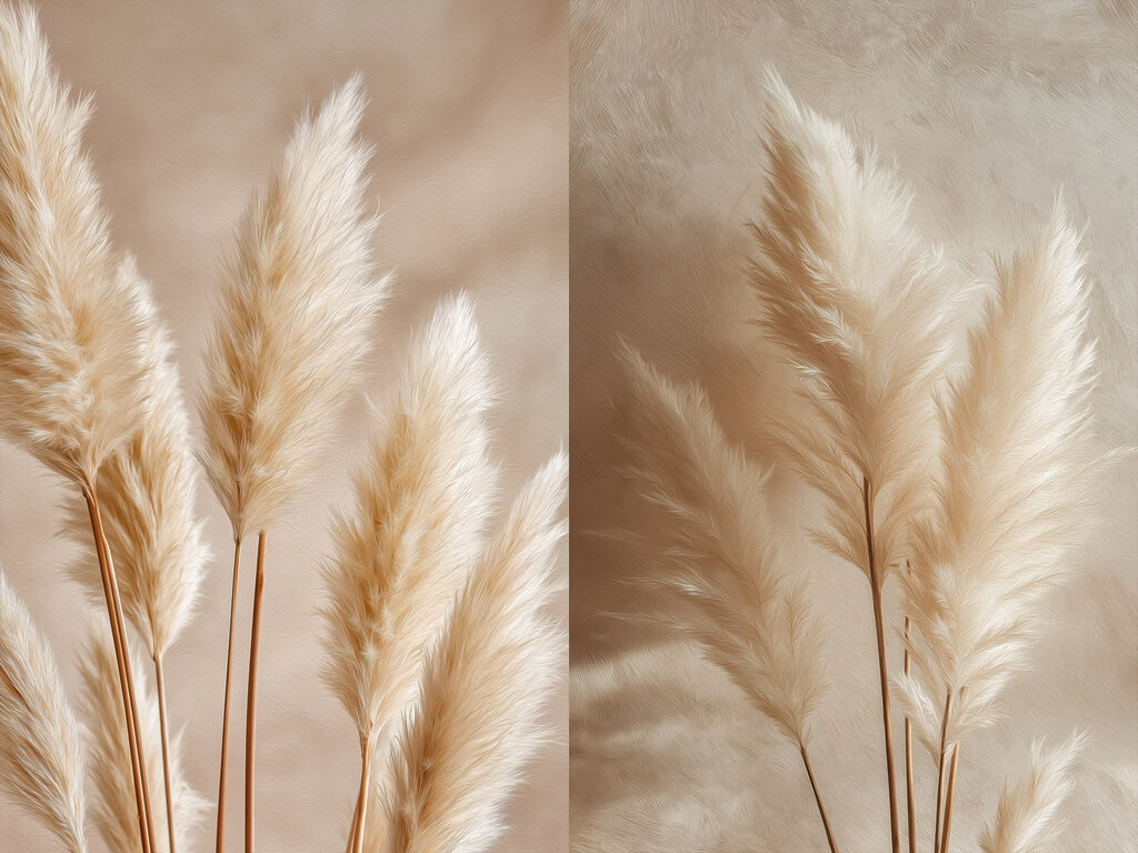 Delicate feathery plants in harmony Delicate feathery plants in harmony