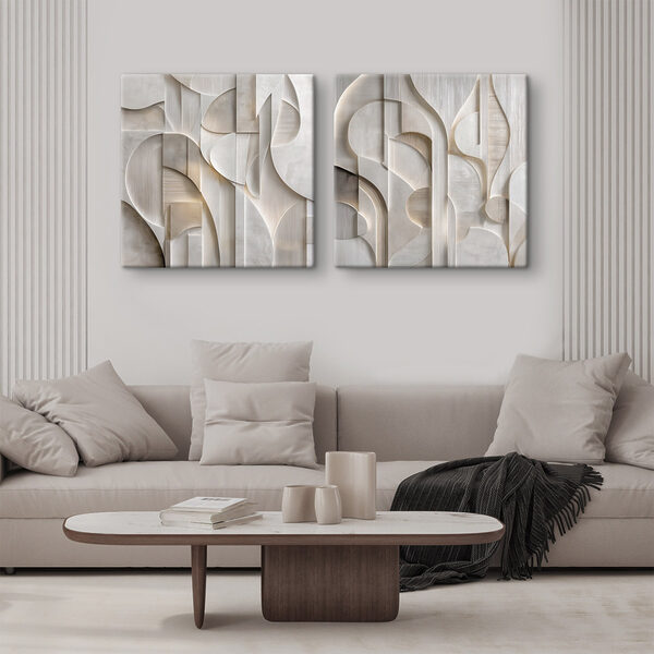 Abstract curves in soft neutral tones Abstract curves in soft neutral tones
