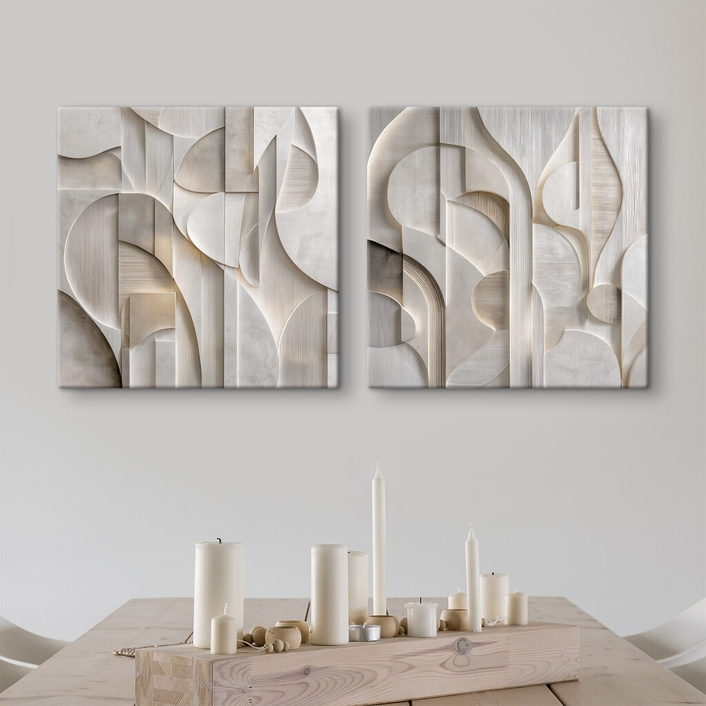 Abstract curves in soft neutral tones Abstract curves in soft neutral tones
