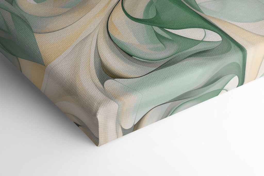 Flowing Shapes in Soft Colors Flowing Shapes in Soft Colors