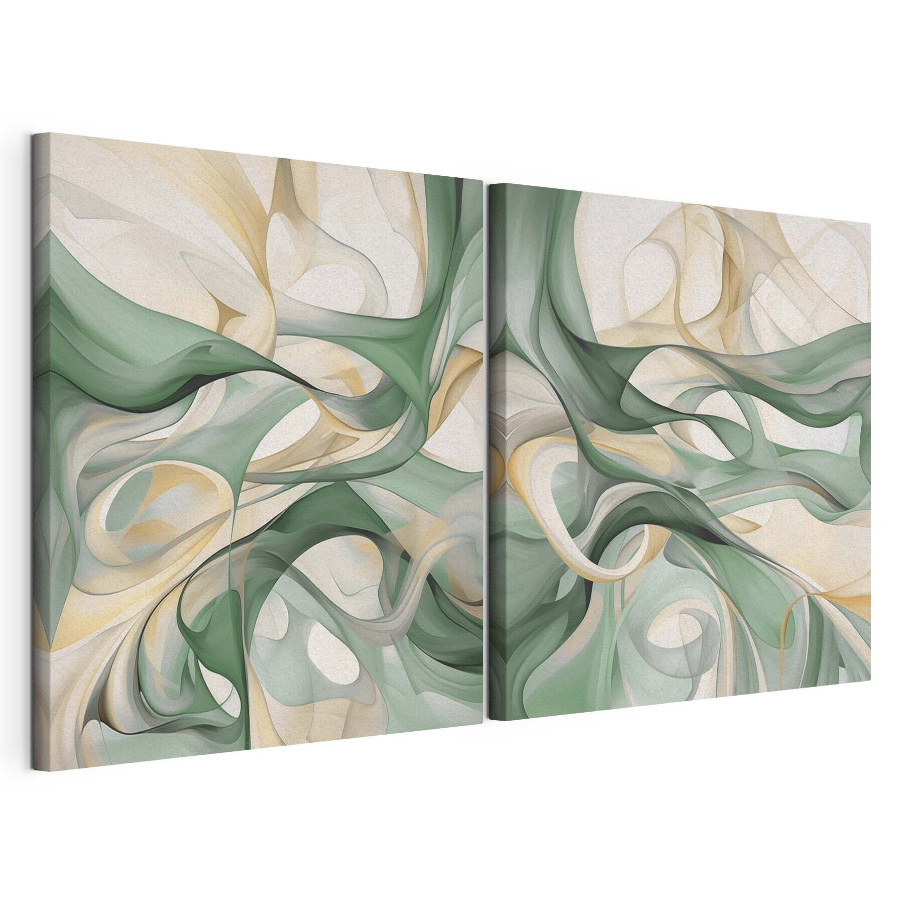 Flowing Shapes in Soft Colors Flowing Shapes in Soft Colors
