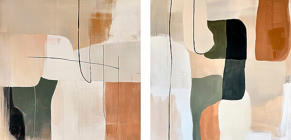 Painting of different colors Painting of different colors