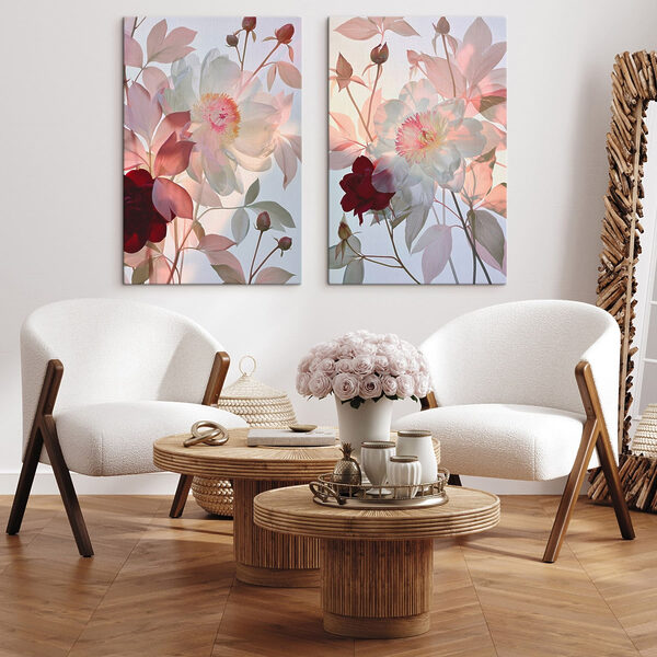 Soft blooms in delicate hues Soft blooms in delicate hues