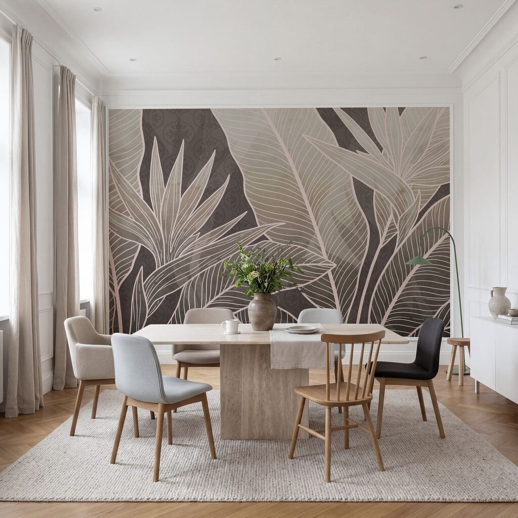 Jemné odstíny v botanické eleganci