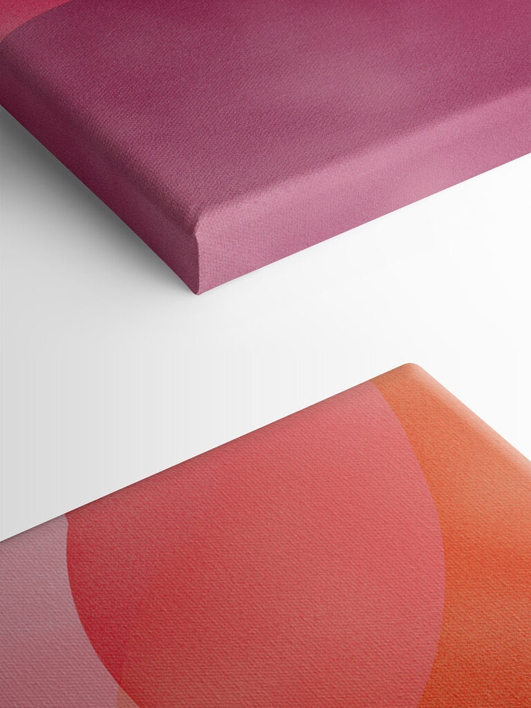 Soft Curves in Warm Hues Soft Curves in Warm Hues