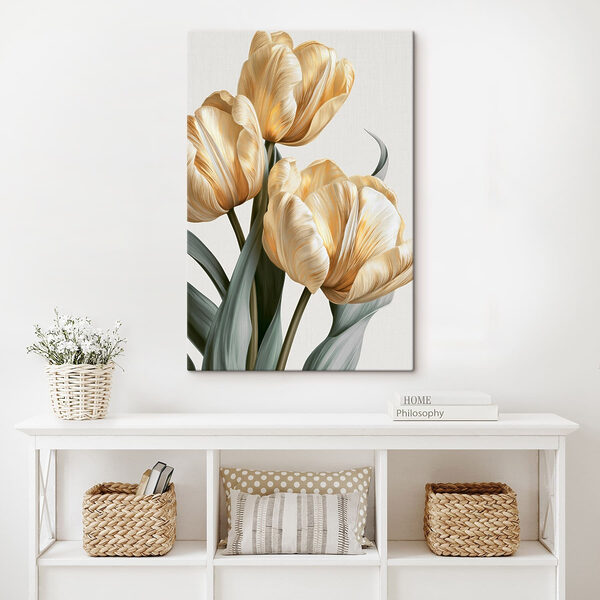 Delicate blooms in soft hues