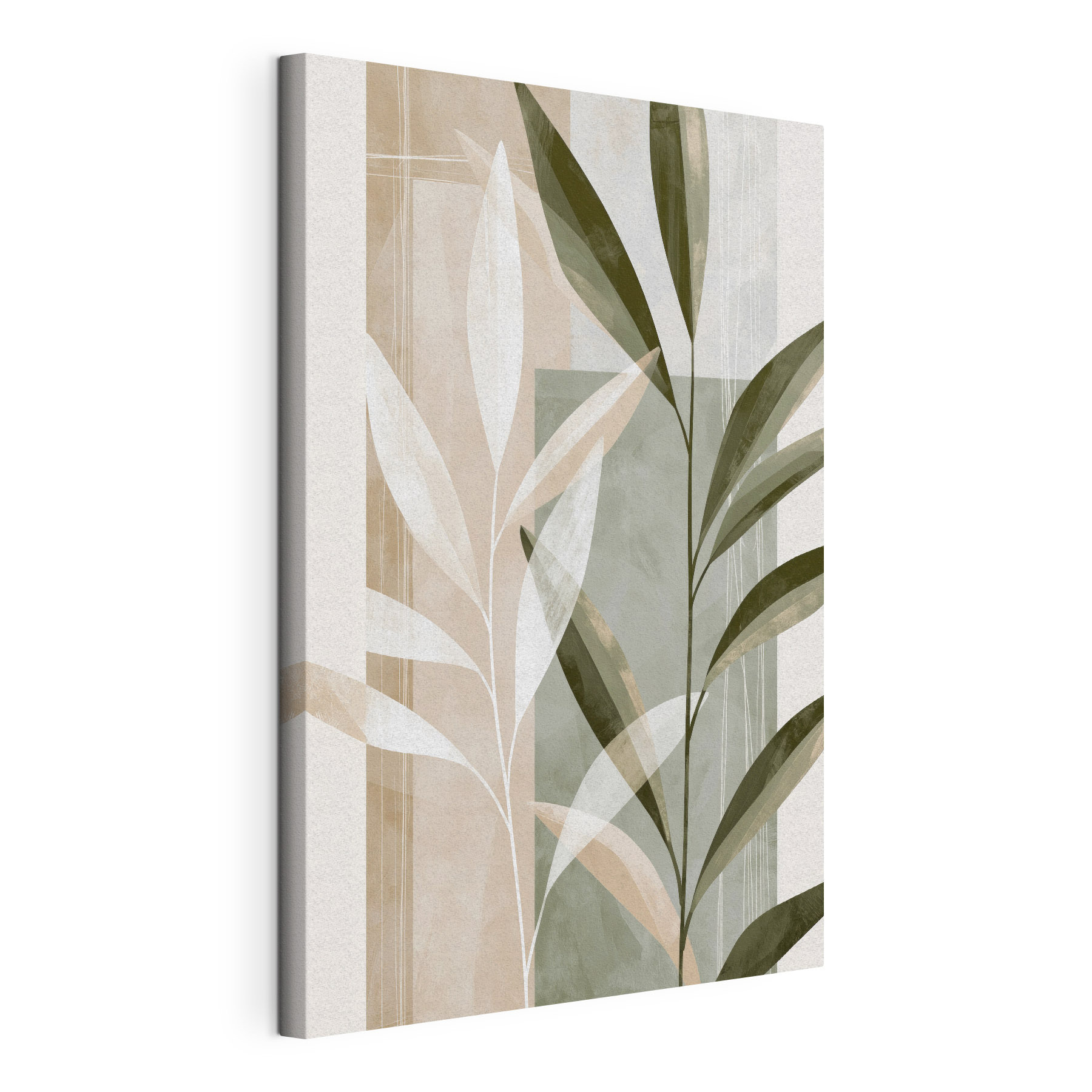 Nature-inspired abstract botanical design
