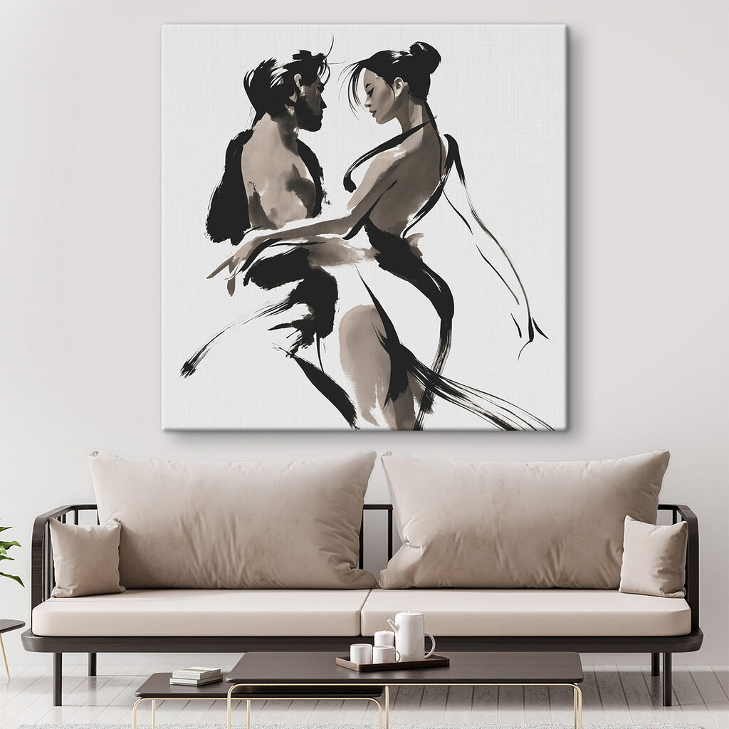 Man and woman dancing Man and woman dancing