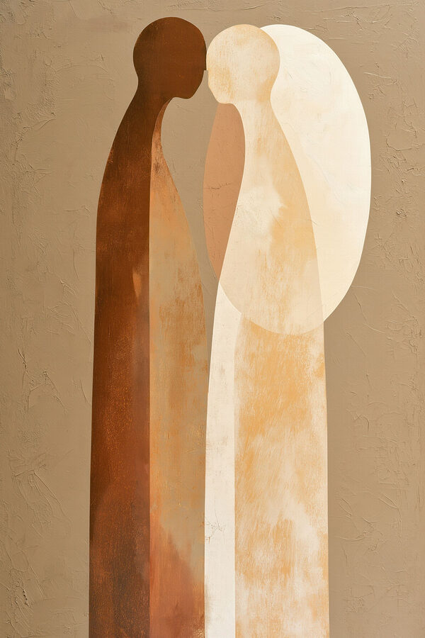 Painting of a couple of shapes
