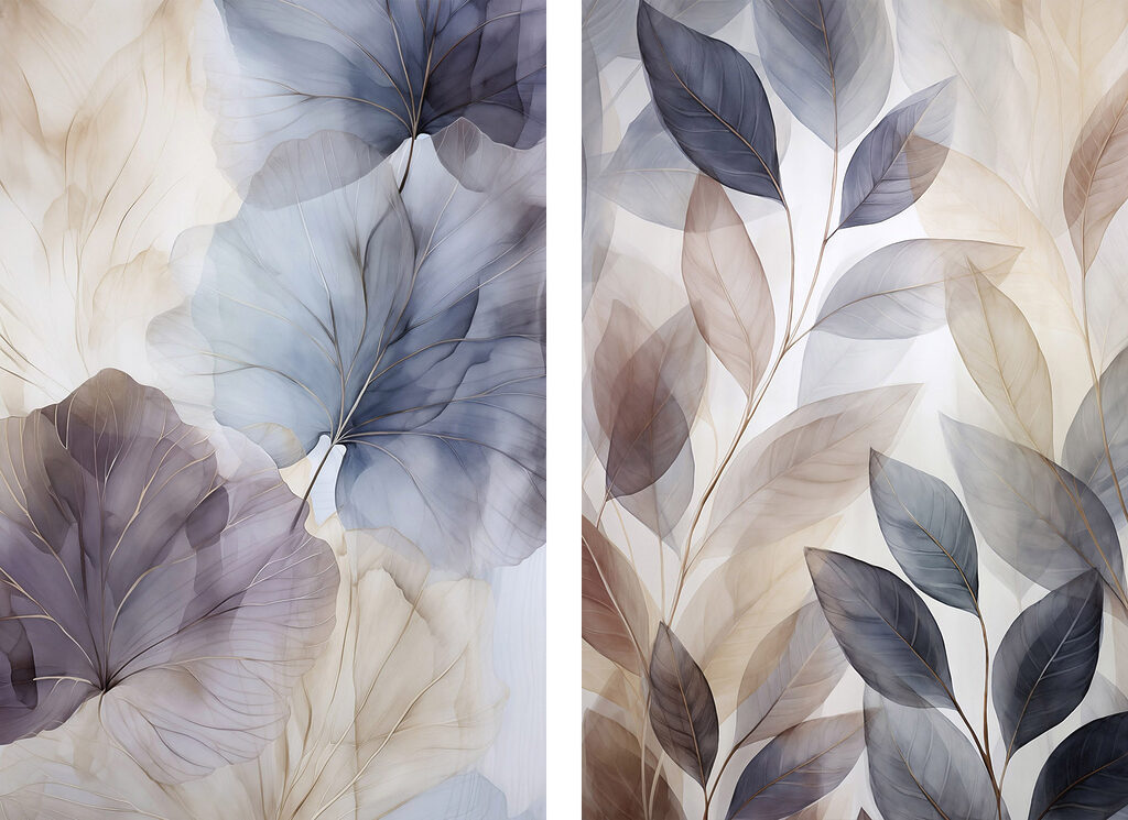 Gentle hues of floral elegance