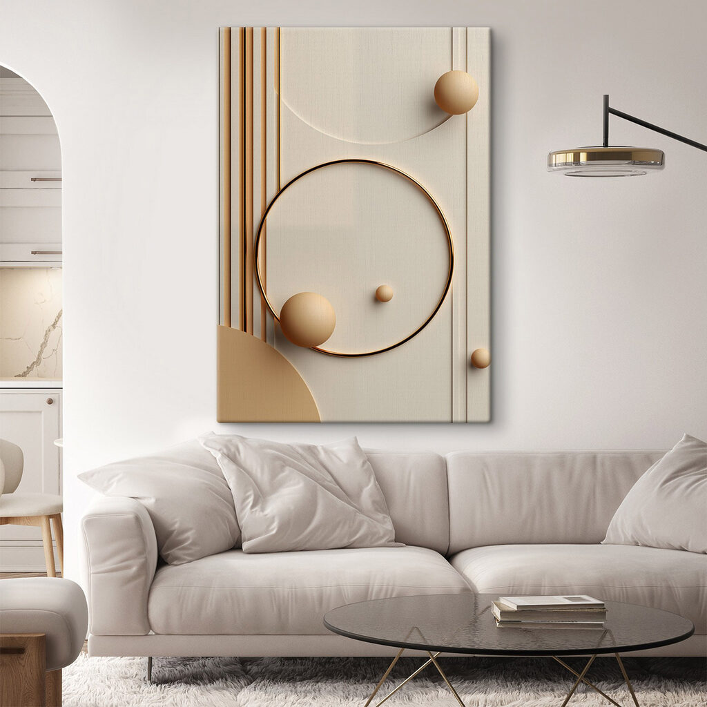 Soft shapes create a harmonious design Soft shapes create a harmonious design