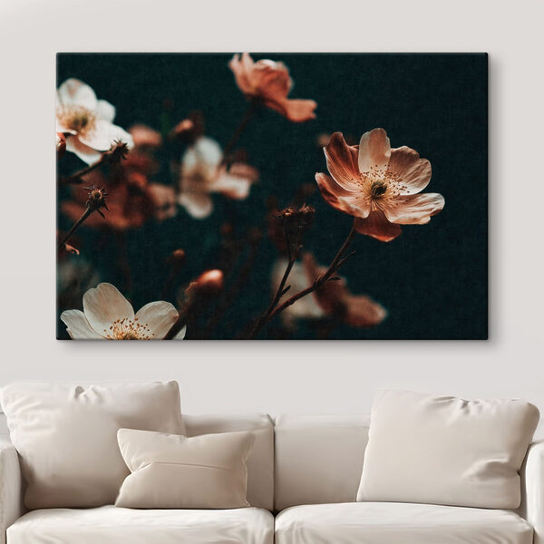 Delicate blooms in soft hues Delicate blooms in soft hues