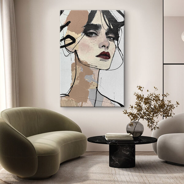 Painting of a woman