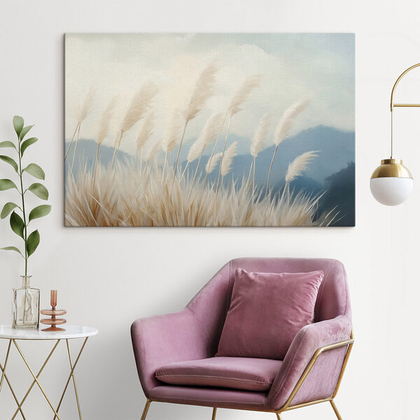 Soft grasses dance in the breeze