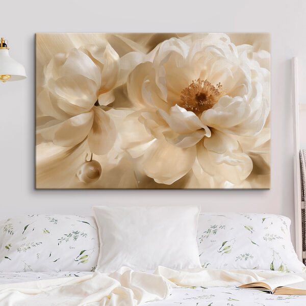Delicate blooms in soft hues