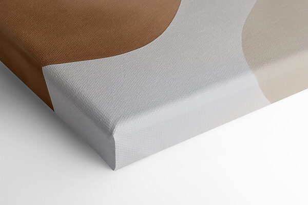 - Flowing curves in gentle hues