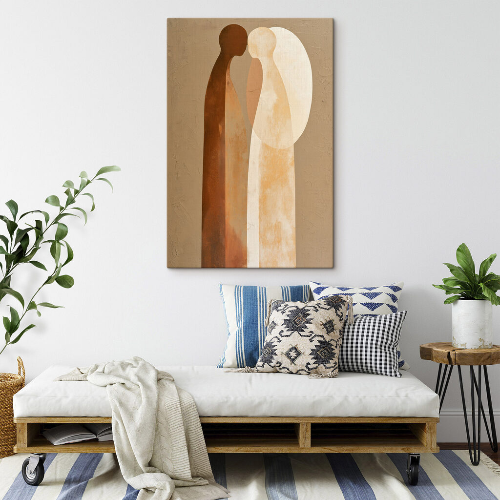 Painting of a couple of shapes