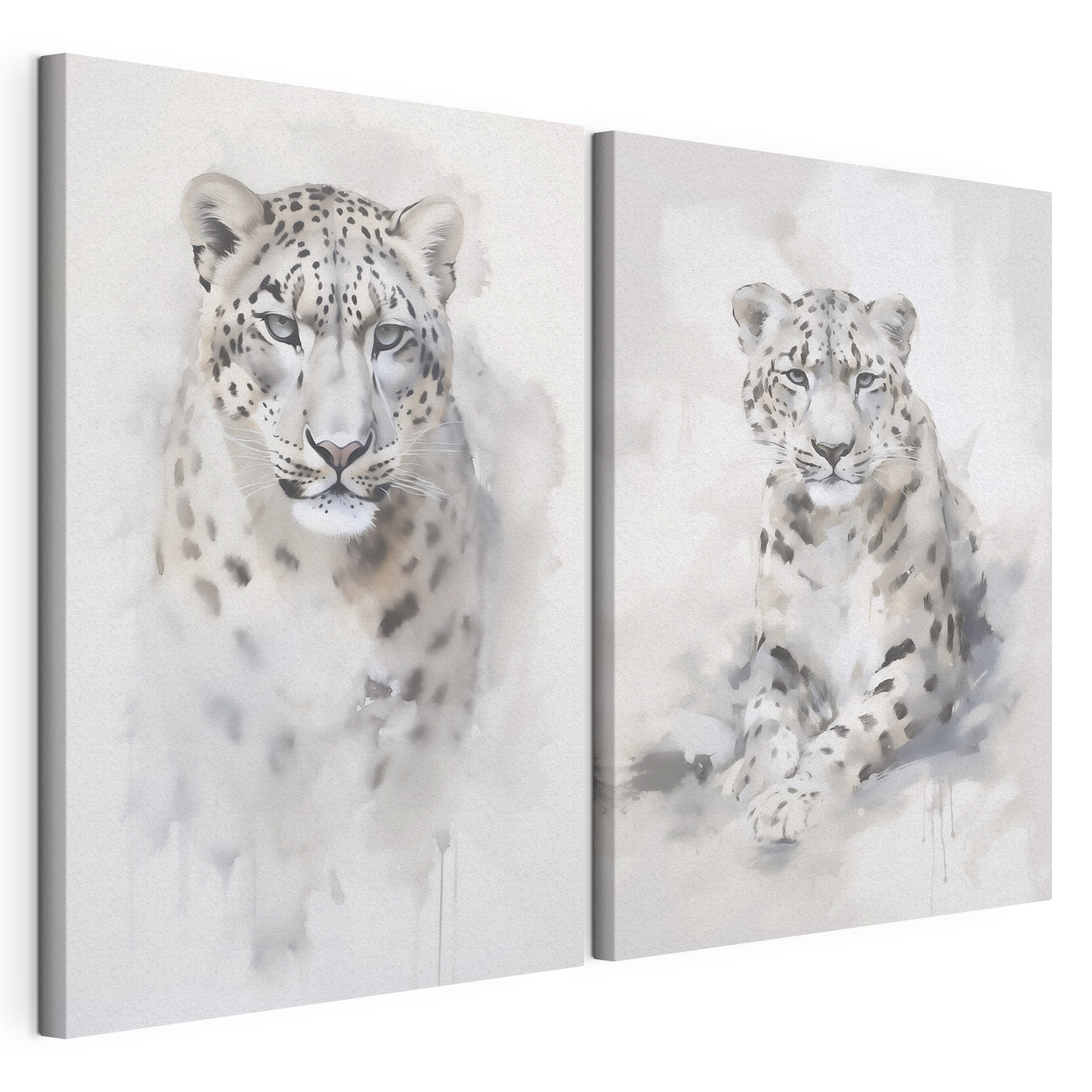 Painting of a leopard Painting of a leopard