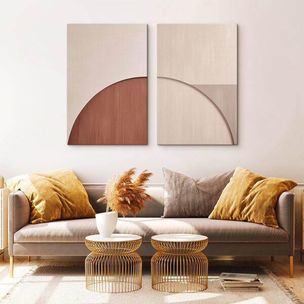 Soft hues blend in harmony Soft hues blend in harmony