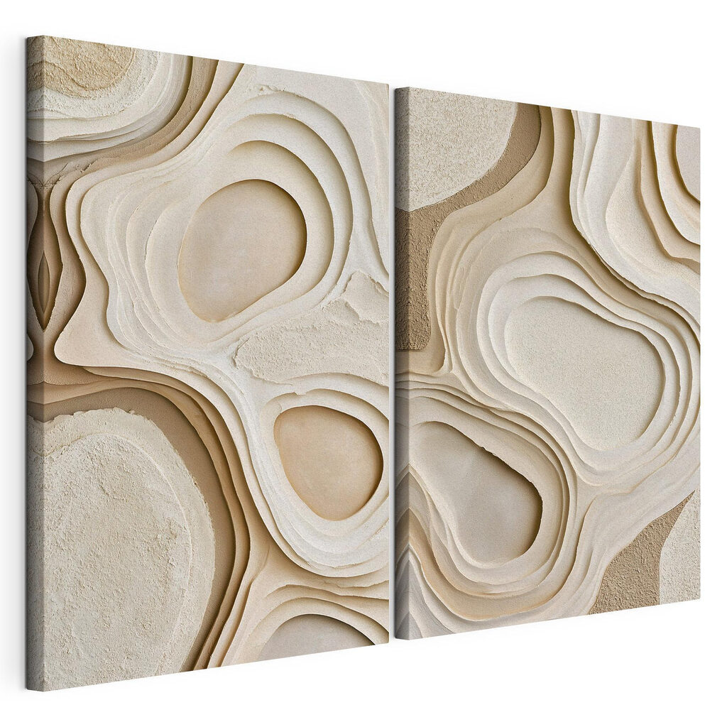 Organic shapes and flowing lines blend Organic shapes and flowing lines blend