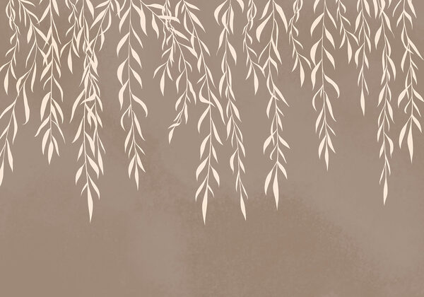 Delicate leaves draping gracefully down Delicate leaves draping gracefully down