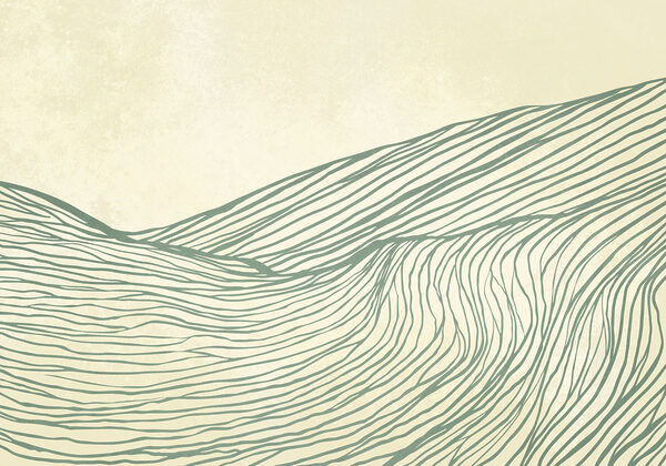 Drawing of a mountain