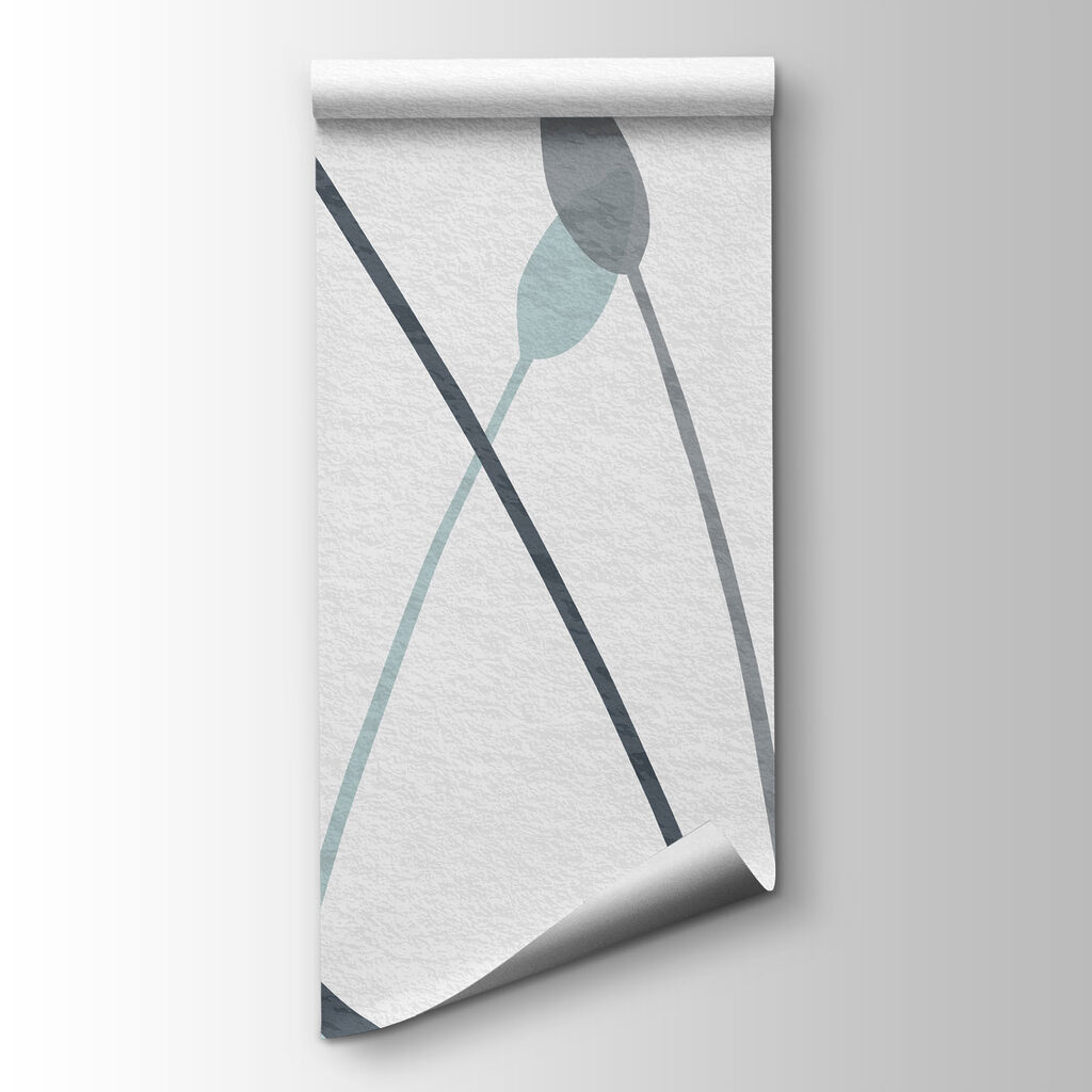 - Elegant greenery in subtle tones