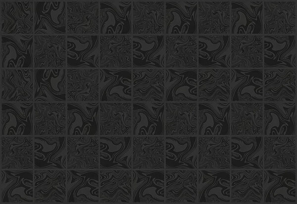 Fototapeta Černý čtvercový vzor s černými čtverci (Katalogové číslo: t01083)