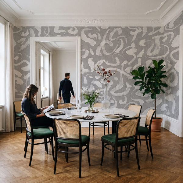 Fototapeta Bílý vzor na šedém podkladu (Katalogové číslo: t01147) Fototapeta Bílý vzor na šedém podkladu (Katalogové číslo: t01147)